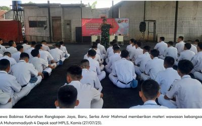 Siswa SMA Muhammadiyah 4 Diberi Pembekalan Wawasan Kebangsaan